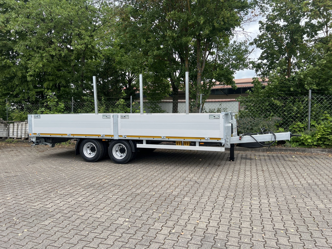 Möslein THT 14,4 G 7,2 14,4 t Tandem- Pritschenanhänger- Tieflader - Remolque caja abierta: foto 1 Möslein THT 14,4 G 7,2 14,4 t Tandem- Pritschenanhänger- Tieflader - Remolque caja abierta: foto 1