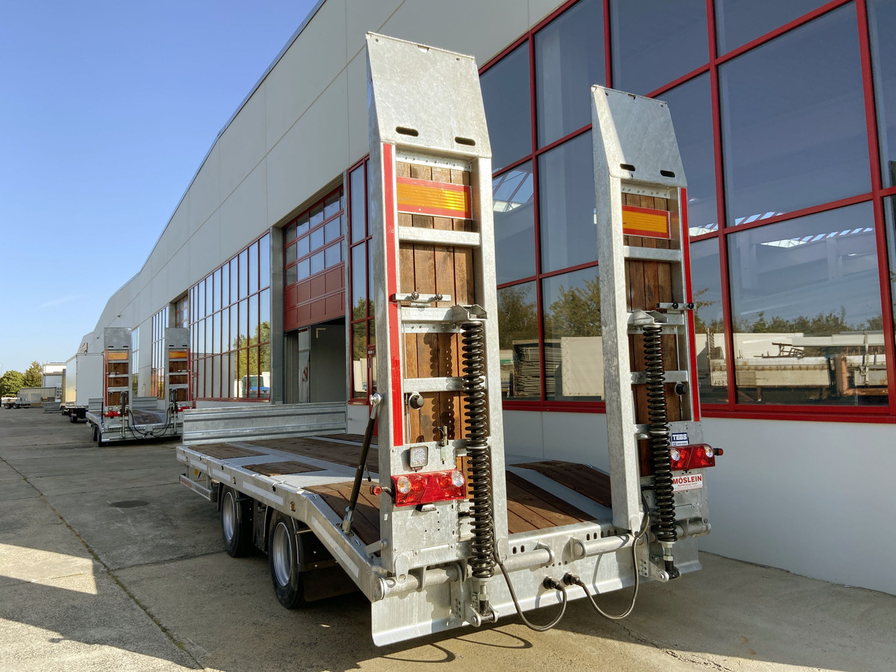 Remolque góndola rebajadas para transporte de equipos pesados nuevo Möslein TT 21-6,5 21 t Tandemtieflader, Luftgefedert, NEU: foto 7 Remolque góndola rebajadas para transporte de equipos pesados nuevo Möslein TT 21-6,5 21 t Tandemtieflader, Luftgefedert, NEU: foto 7