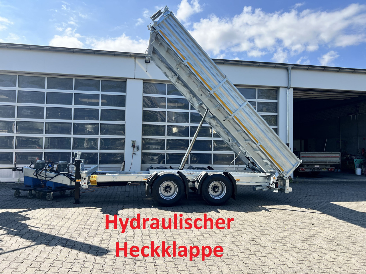 Möslein TTD 19 B neuer 19 t Tandemkipper- Tieflader hydraulischer Klappe - Remolque volquete: foto 1 Möslein TTD 19 B neuer 19 t Tandemkipper- Tieflader hydraulischer Klappe - Remolque volquete: foto 1