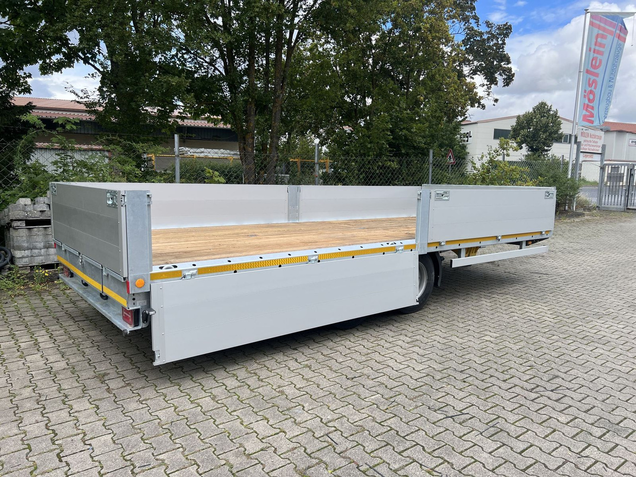 Möslein Tandem- Pritschenanhänger- Tieflader - Remolque caja abierta: foto 4 Möslein Tandem- Pritschenanhänger- Tieflader - Remolque caja abierta: foto 4