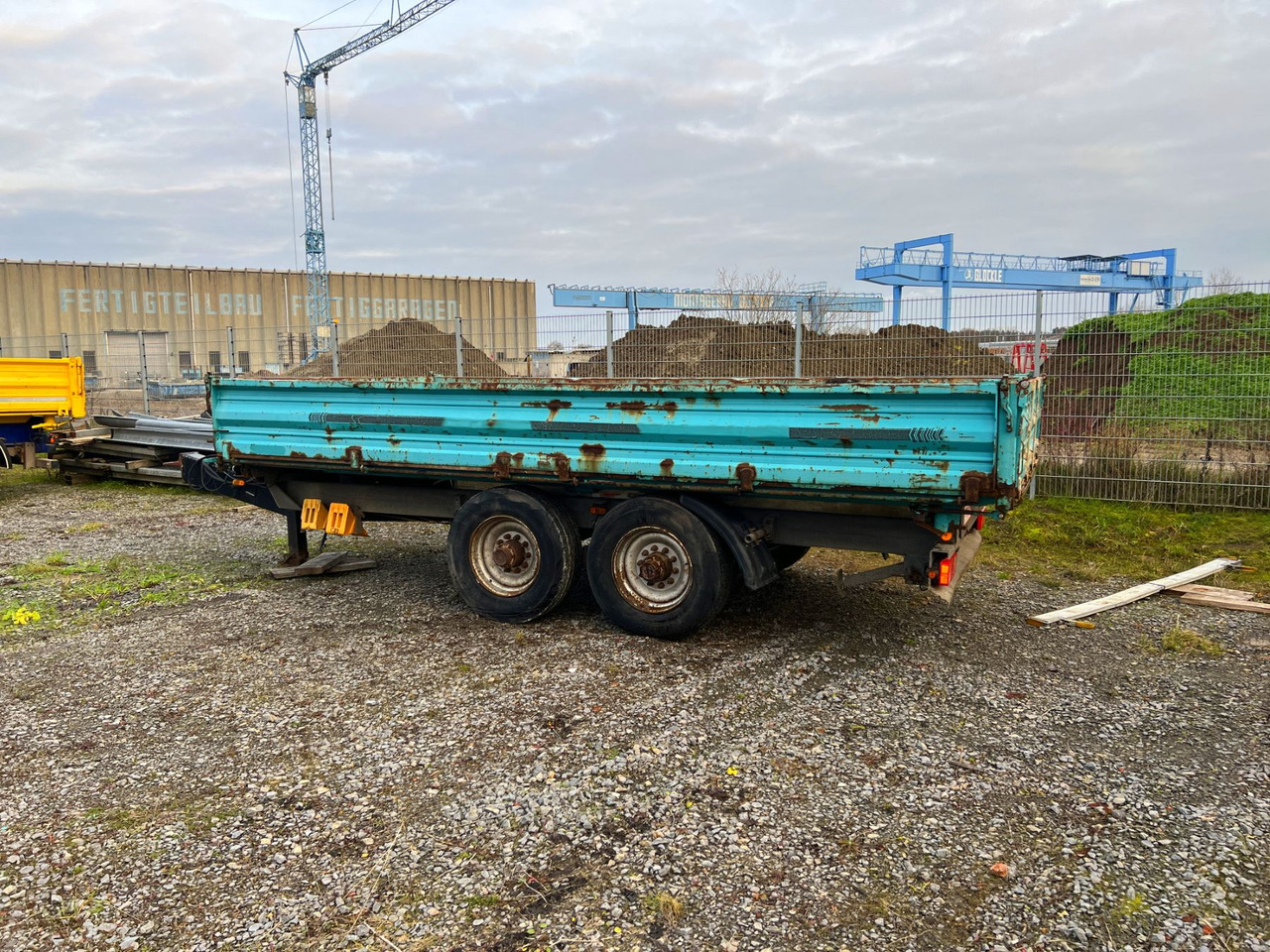 Obermaier 14 14 t Tandemkipper- Tieflader - Remolque volquete: foto 4 Obermaier 14 14 t Tandemkipper- Tieflader - Remolque volquete: foto 4