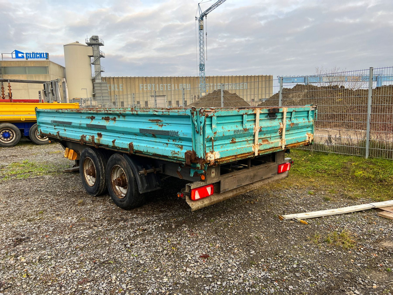 Obermaier 14 14 t Tandemkipper- Tieflader - Remolque volquete: foto 5 Obermaier 14 14 t Tandemkipper- Tieflader - Remolque volquete: foto 5