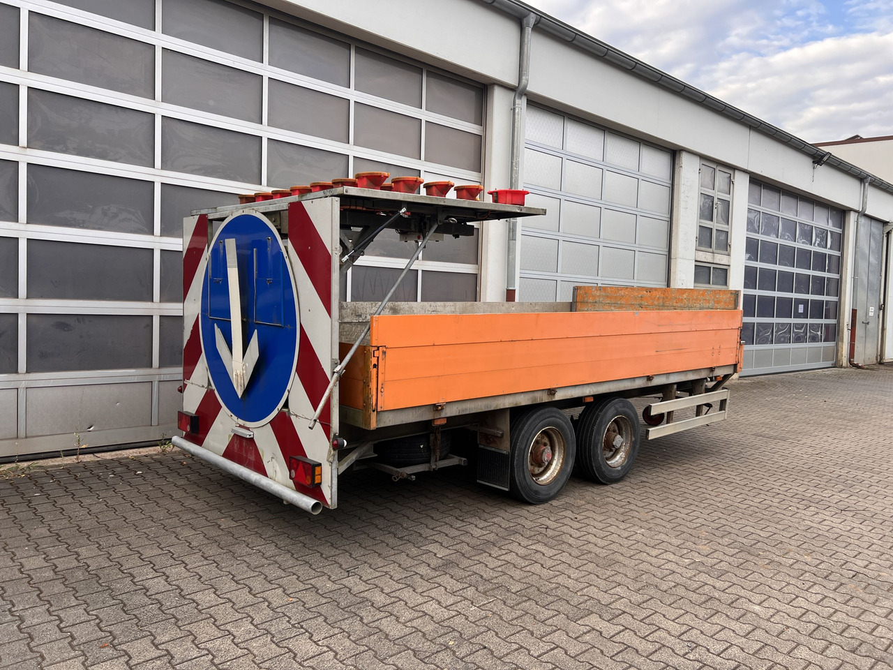 Schmitz Korbach SDAH Tandempritsche - Remolque caja abierta: foto 3 Schmitz Korbach SDAH Tandempritsche - Remolque caja abierta: foto 3