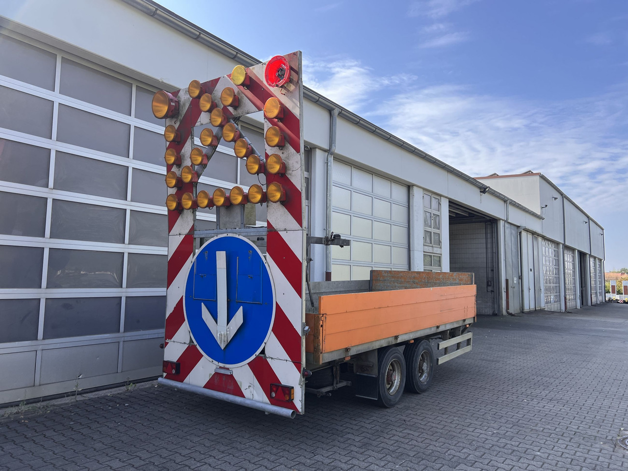 Schmitz Korbach SDAH Tandempritsche - Remolque caja abierta: foto 1 Schmitz Korbach SDAH Tandempritsche - Remolque caja abierta: foto 1