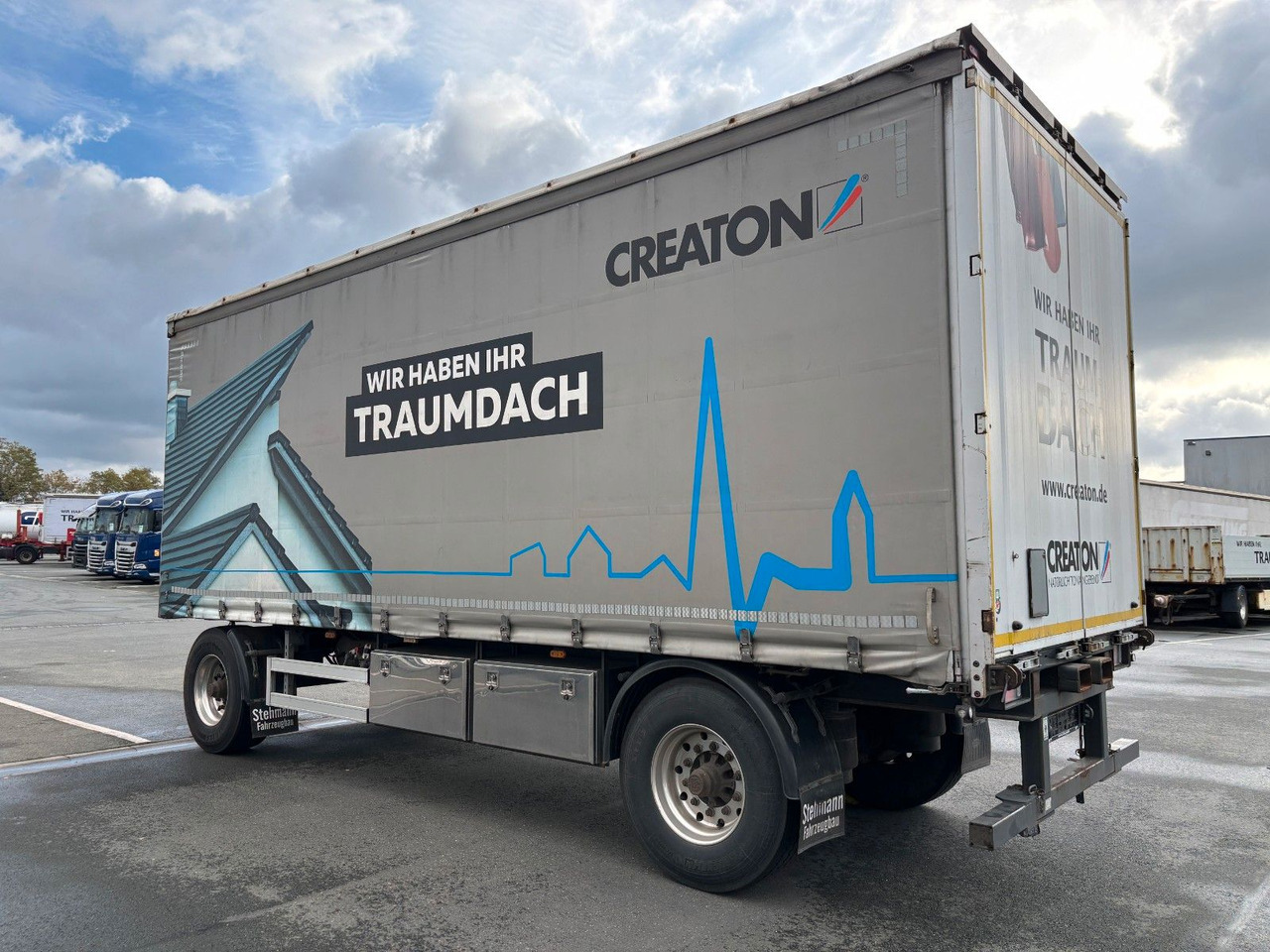 AZP18 Plane + Staplerhalterung - Remolque con toldo: foto 2 AZP18 Plane + Staplerhalterung - Remolque con toldo: foto 2