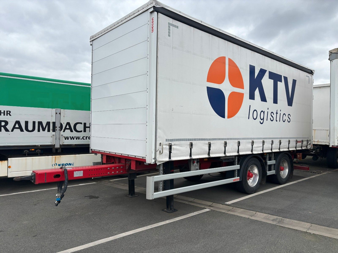 Wecon Tandem Anhänger Plane APZ 218 - Remolque con toldo: foto 2 Wecon Tandem Anhänger Plane APZ 218 - Remolque con toldo: foto 2