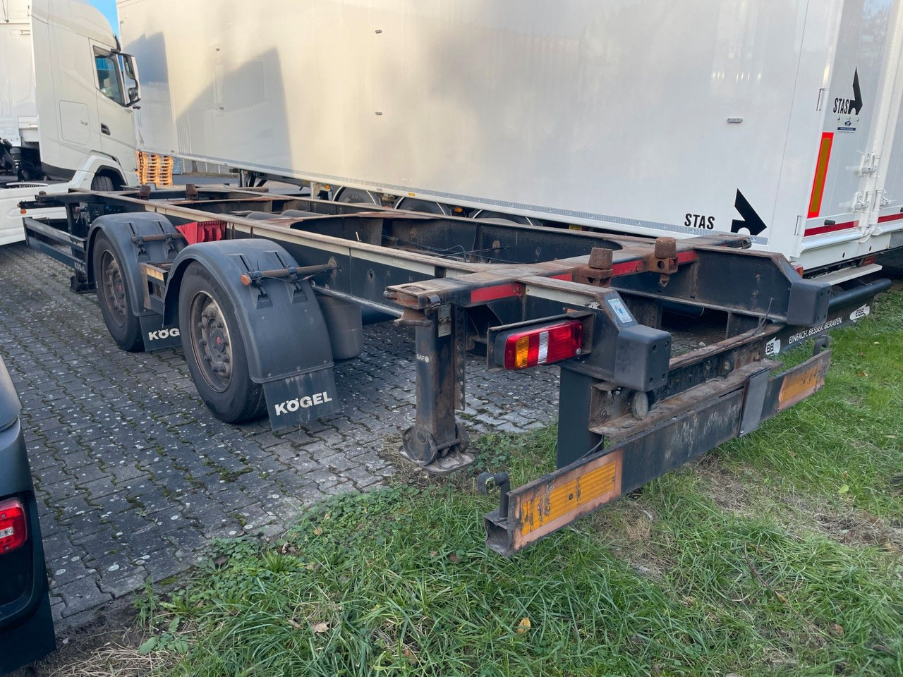 Kögel ZW 18 - Remolque portacontenedore/ Intercambiable: foto 3 Kögel ZW 18 - Remolque portacontenedore/ Intercambiable: foto 3