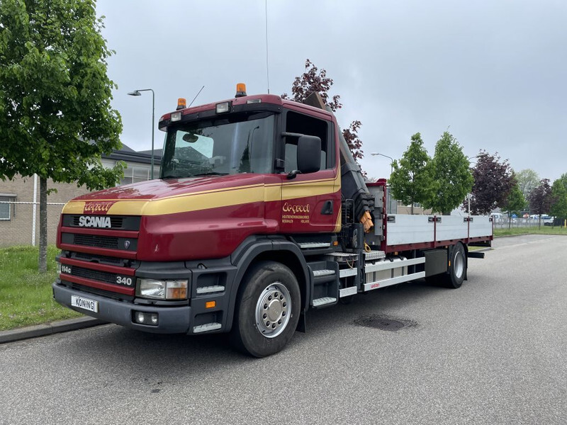 Scania T114-340 TORPEDO + KRAAN - Camión grúa: foto 1 Scania T114-340 TORPEDO + KRAAN - Camión grúa: foto 1