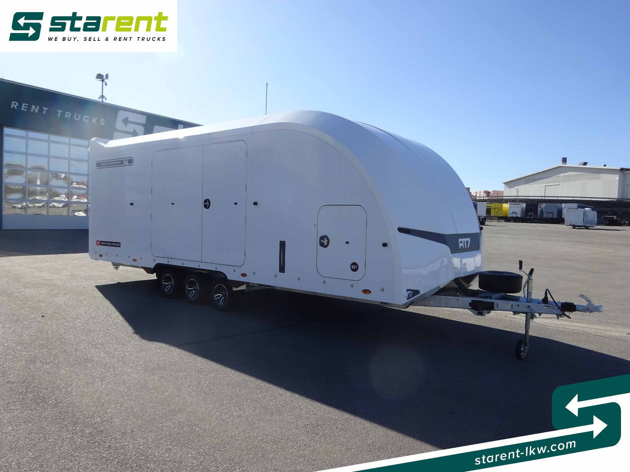 Brian James Trailers Race Transporter 7, Seilwinde - Remolque portavehículos: foto 3 Brian James Trailers Race Transporter 7, Seilwinde - Remolque portavehículos: foto 3