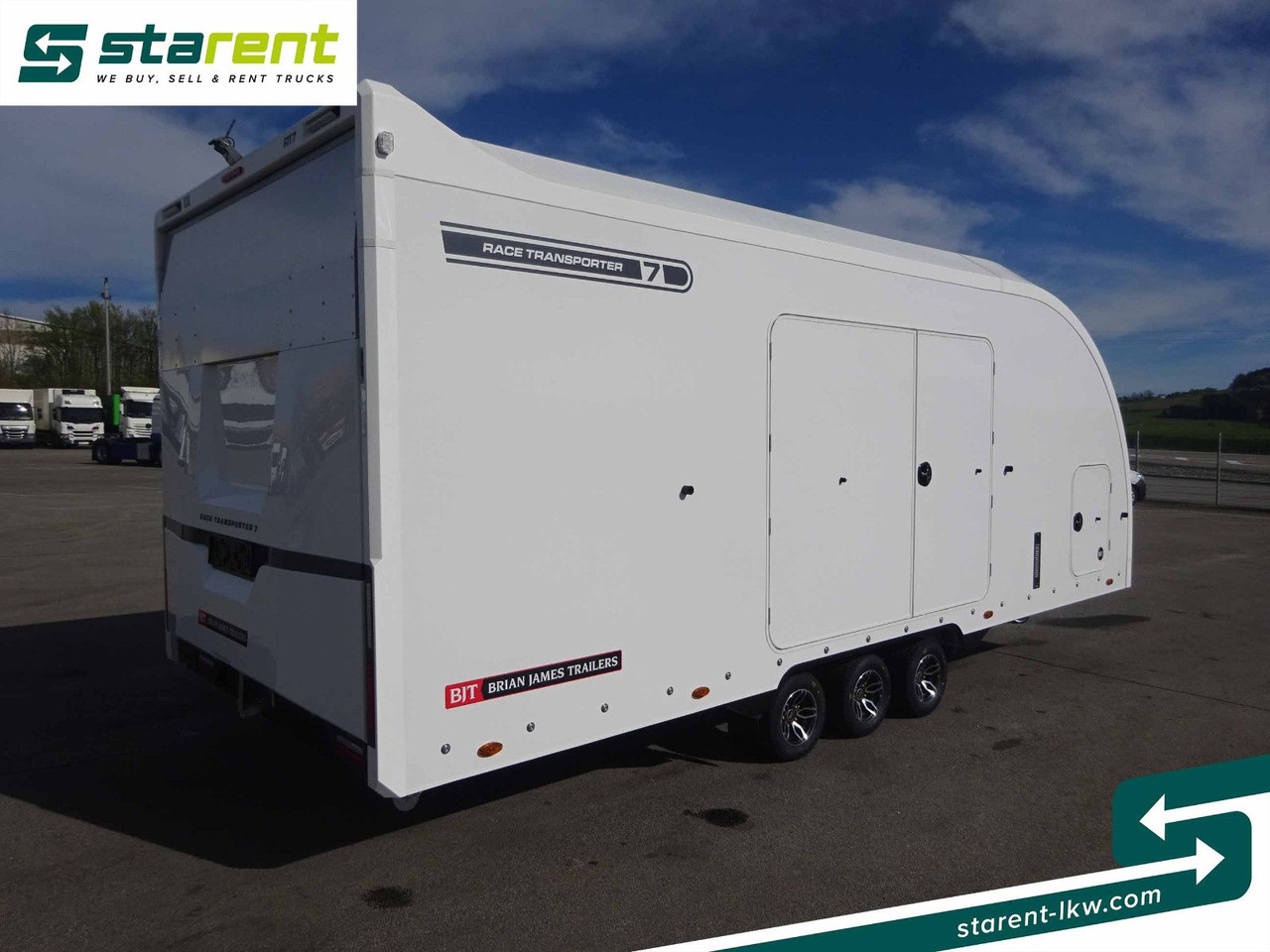 Brian James Trailers Race Transporter 7, Seilwinde - Remolque portavehículos: foto 5 Brian James Trailers Race Transporter 7, Seilwinde - Remolque portavehículos: foto 5