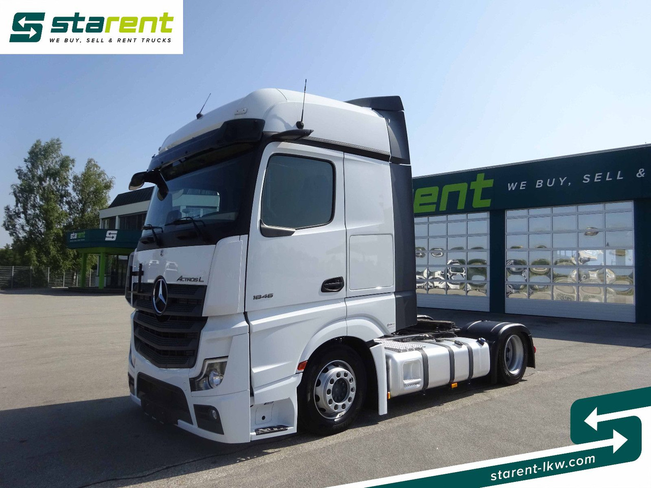 Mercedes-Benz Actros 1846 Low Deck Retarder Standklima ACC - Cabeza tractora: foto 1 Mercedes-Benz Actros 1846 Low Deck Retarder Standklima ACC - Cabeza tractora: foto 1