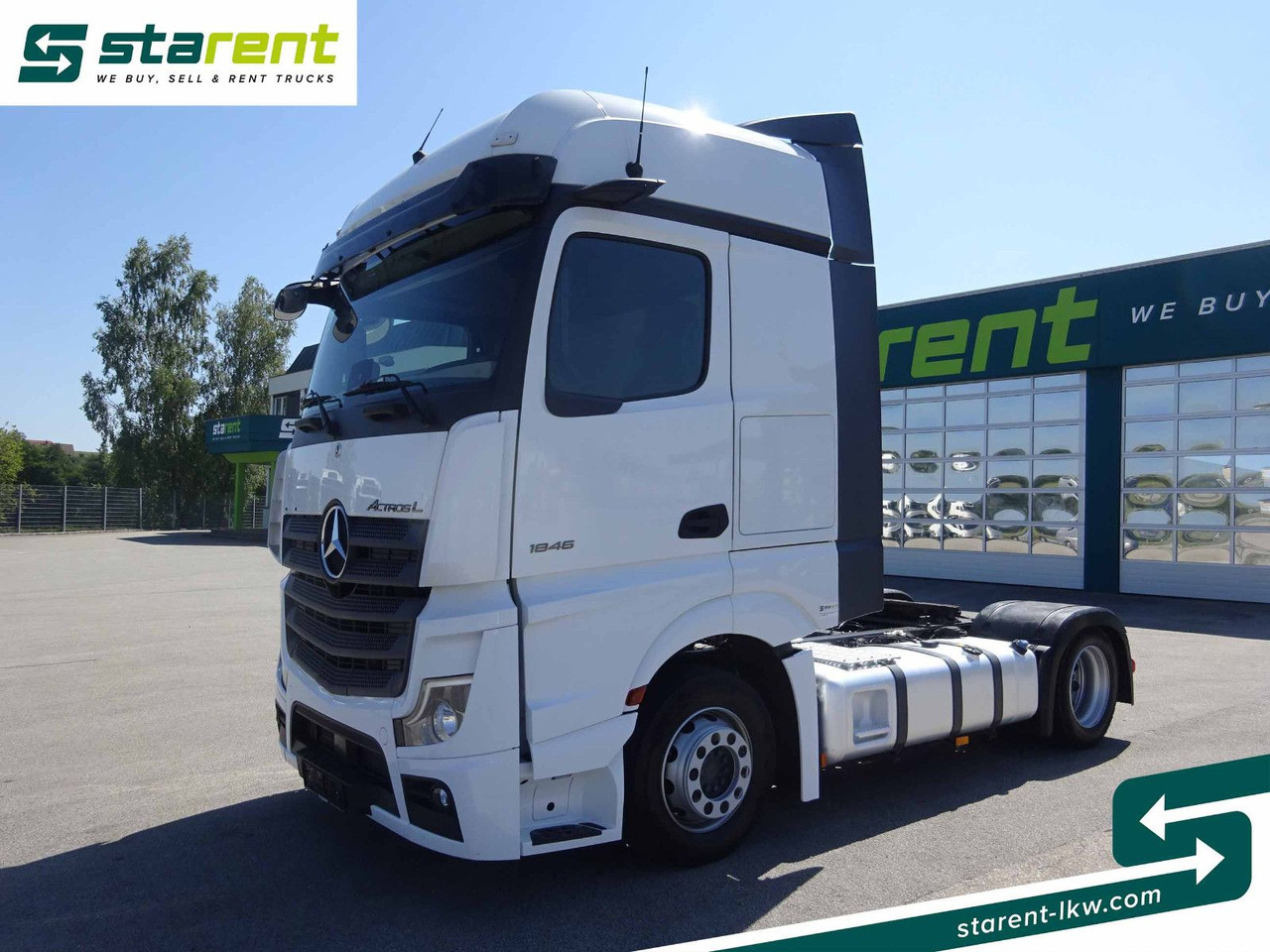 Mercedes-Benz Actros 1846 Low Deck Retarder Standklima ACC - Cabeza tractora: foto 1 Mercedes-Benz Actros 1846 Low Deck Retarder Standklima ACC - Cabeza tractora: foto 1