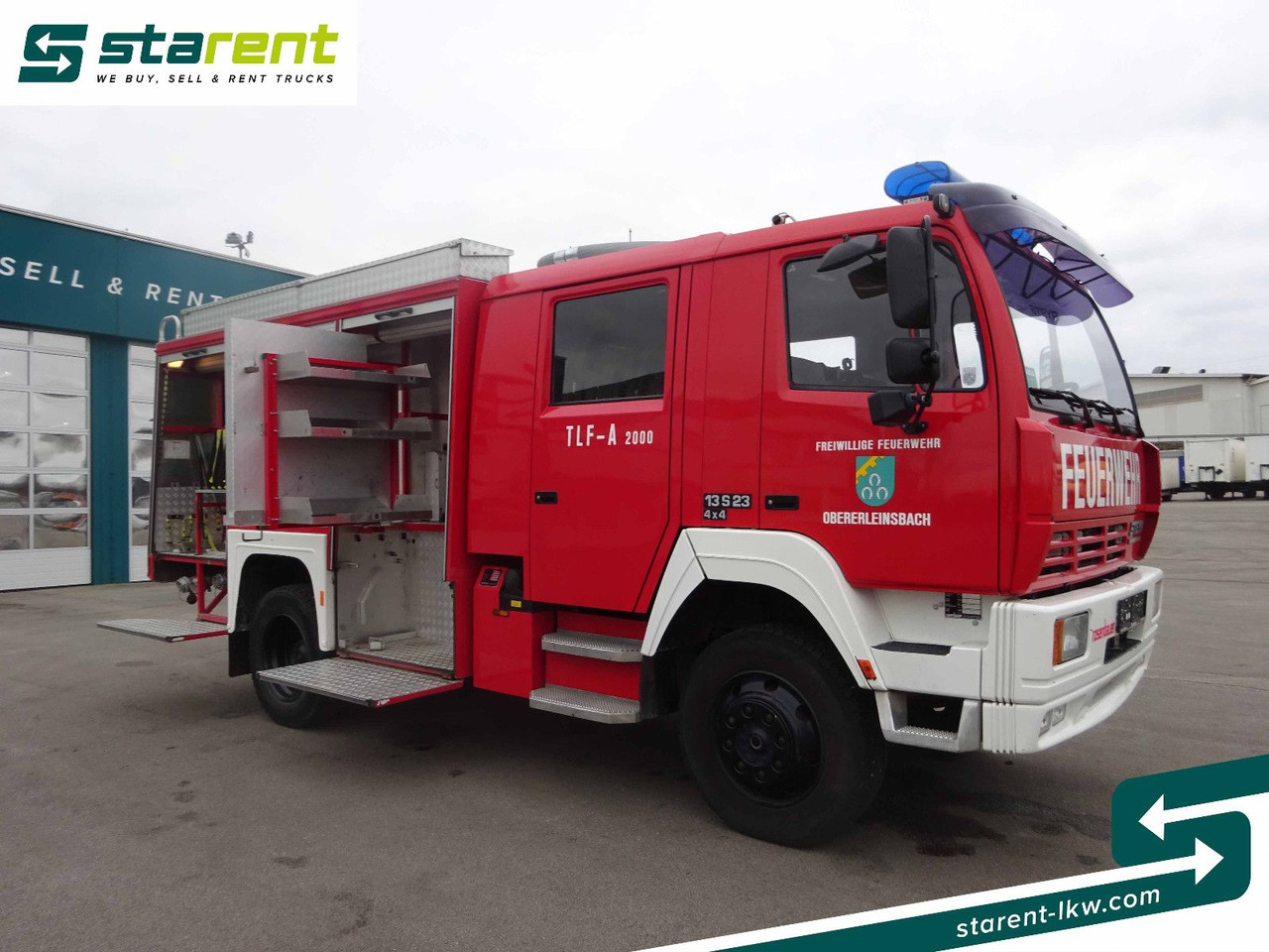 Steyr 13S23 4x4 Feuerwehrauto, 2.000 Liter Wassertank - Camión: foto 2 Steyr 13S23 4x4 Feuerwehrauto, 2.000 Liter Wassertank - Camión: foto 2