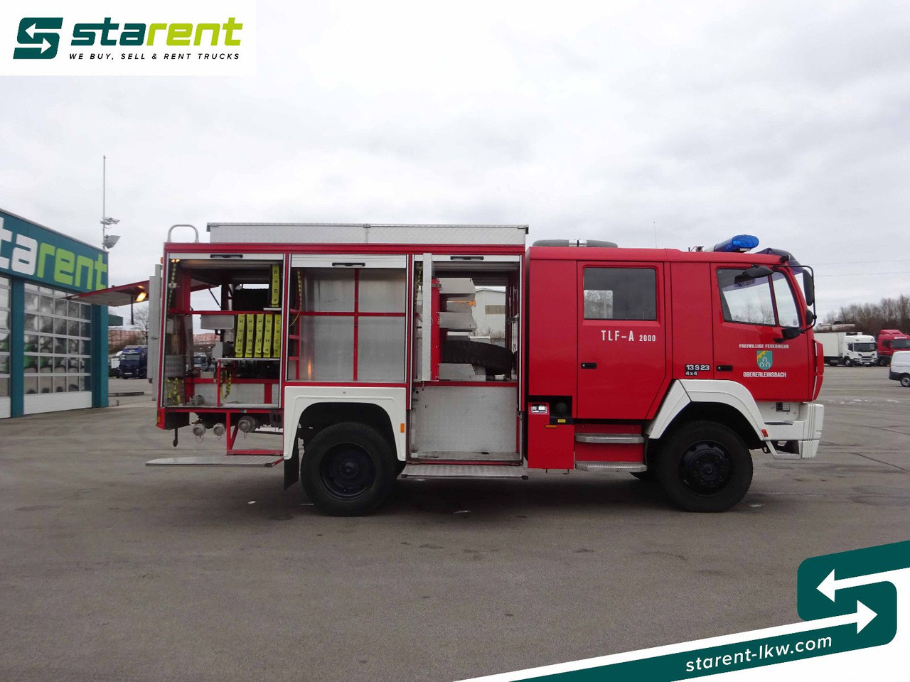 Steyr 13S23 4x4 Feuerwehrauto, 2.000 Liter Wassertank - Camión: foto 3 Steyr 13S23 4x4 Feuerwehrauto, 2.000 Liter Wassertank - Camión: foto 3