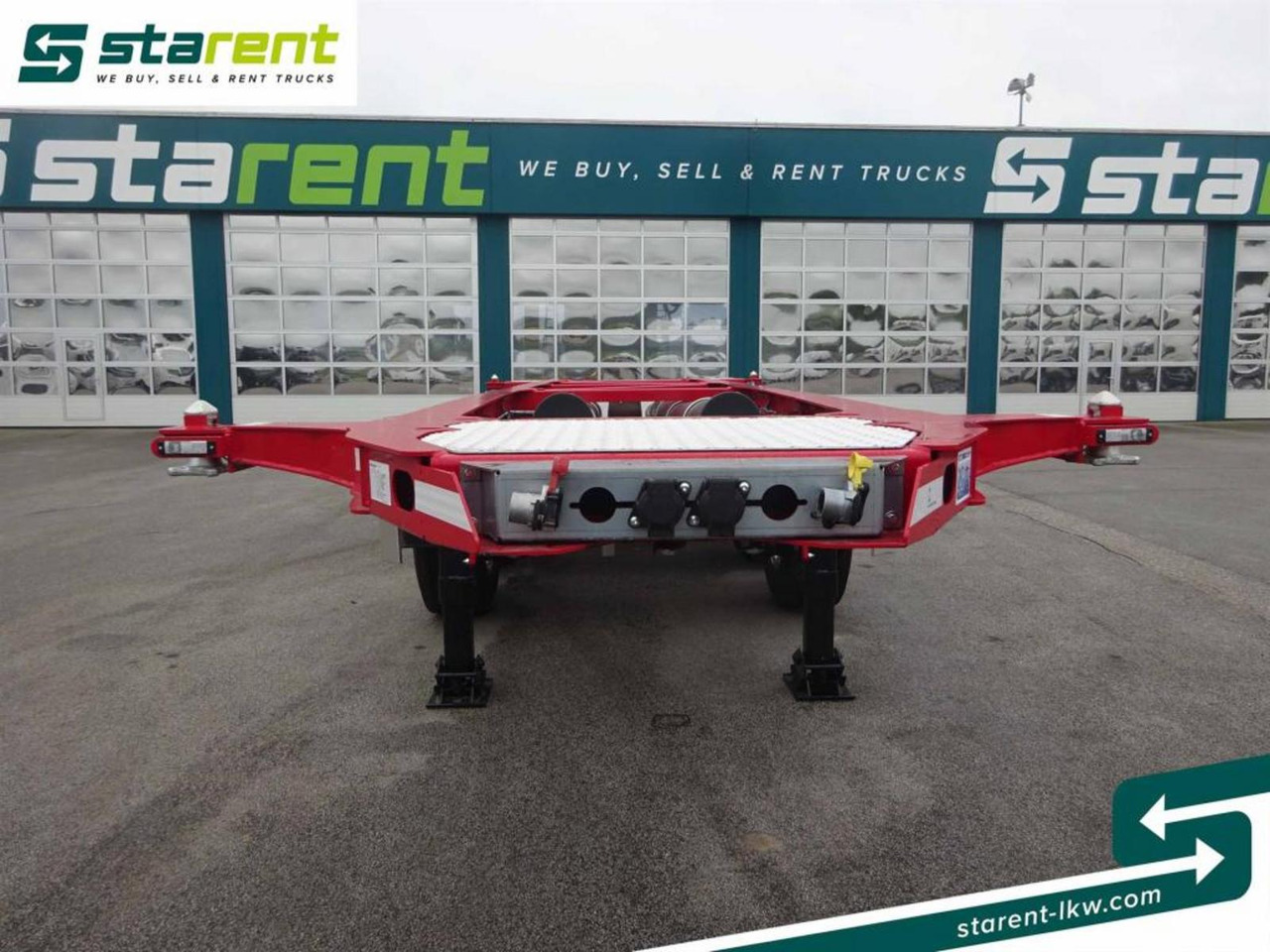 D-TEC Containercarrier CC-20-3-T ADR 1x20 Lift-A - Remolque portacontenedore/ Intercambiable: foto 2 D-TEC Containercarrier CC-20-3-T ADR 1x20 Lift-A - Remolque portacontenedore/ Intercambiable: foto 2