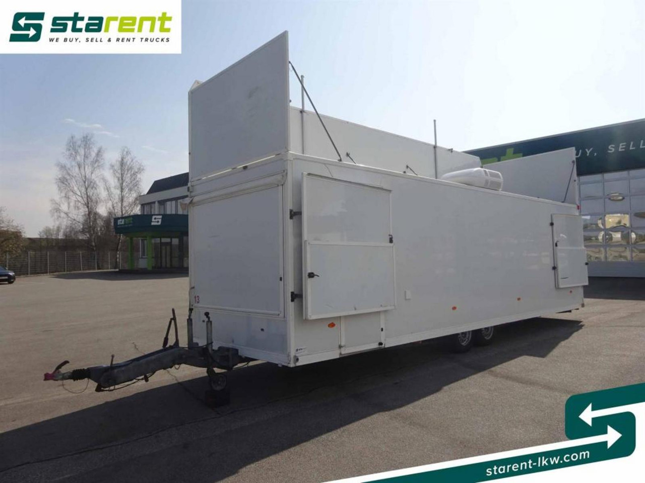 Fischer Verkaufsanhänger, Klimaanlage, Kühlvitrine - Remolque venta ambulante: foto 1 Fischer Verkaufsanhänger, Klimaanlage, Kühlvitrine - Remolque venta ambulante: foto 1