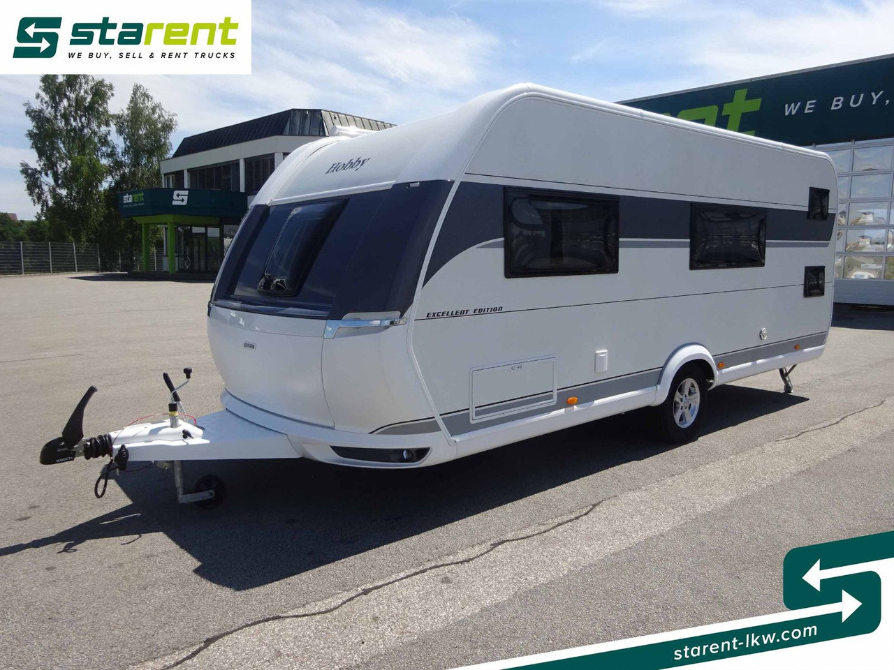 Hobby Excellent Edition 560 KMFe, 4 Schlafplätze - Caravana: foto 1 Hobby Excellent Edition 560 KMFe, 4 Schlafplätze - Caravana: foto 1