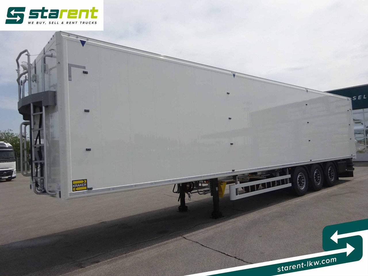 Kraker CF-Z 200ZL, 92 m³, Funkfernbedienung, BPW-Achsen - Semirremolque piso movil: foto 1 Kraker CF-Z 200ZL, 92 m³, Funkfernbedienung, BPW-Achsen - Semirremolque piso movil: foto 1