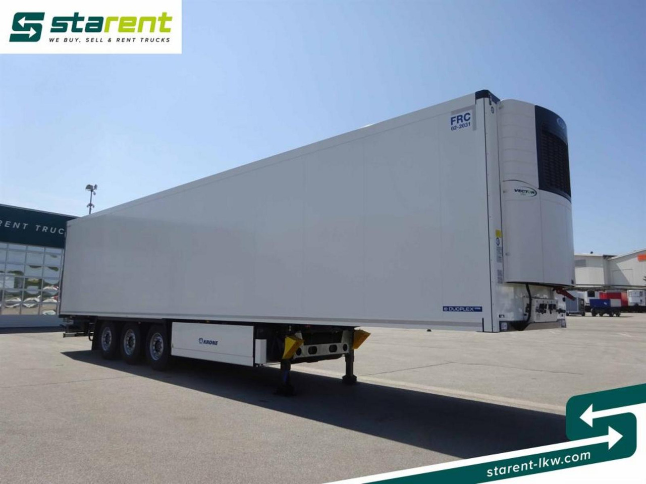 Krone Carrier Vector 1550 Blumenbreit Liftachse - Semirremolque frigorífico: foto 3 Krone Carrier Vector 1550 Blumenbreit Liftachse - Semirremolque frigorífico: foto 3