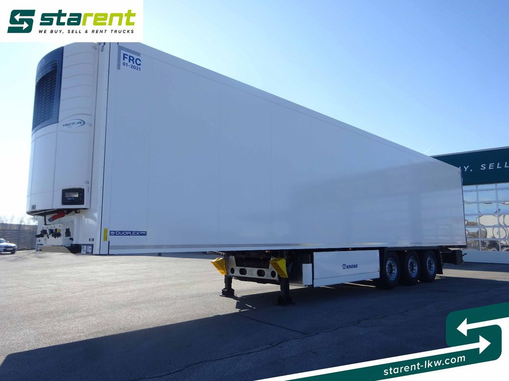 Krone Tiefkühler Carrier Vector 1550, Liftachse - Semirremolque frigorífico: foto 1 Krone Tiefkühler Carrier Vector 1550, Liftachse - Semirremolque frigorífico: foto 1