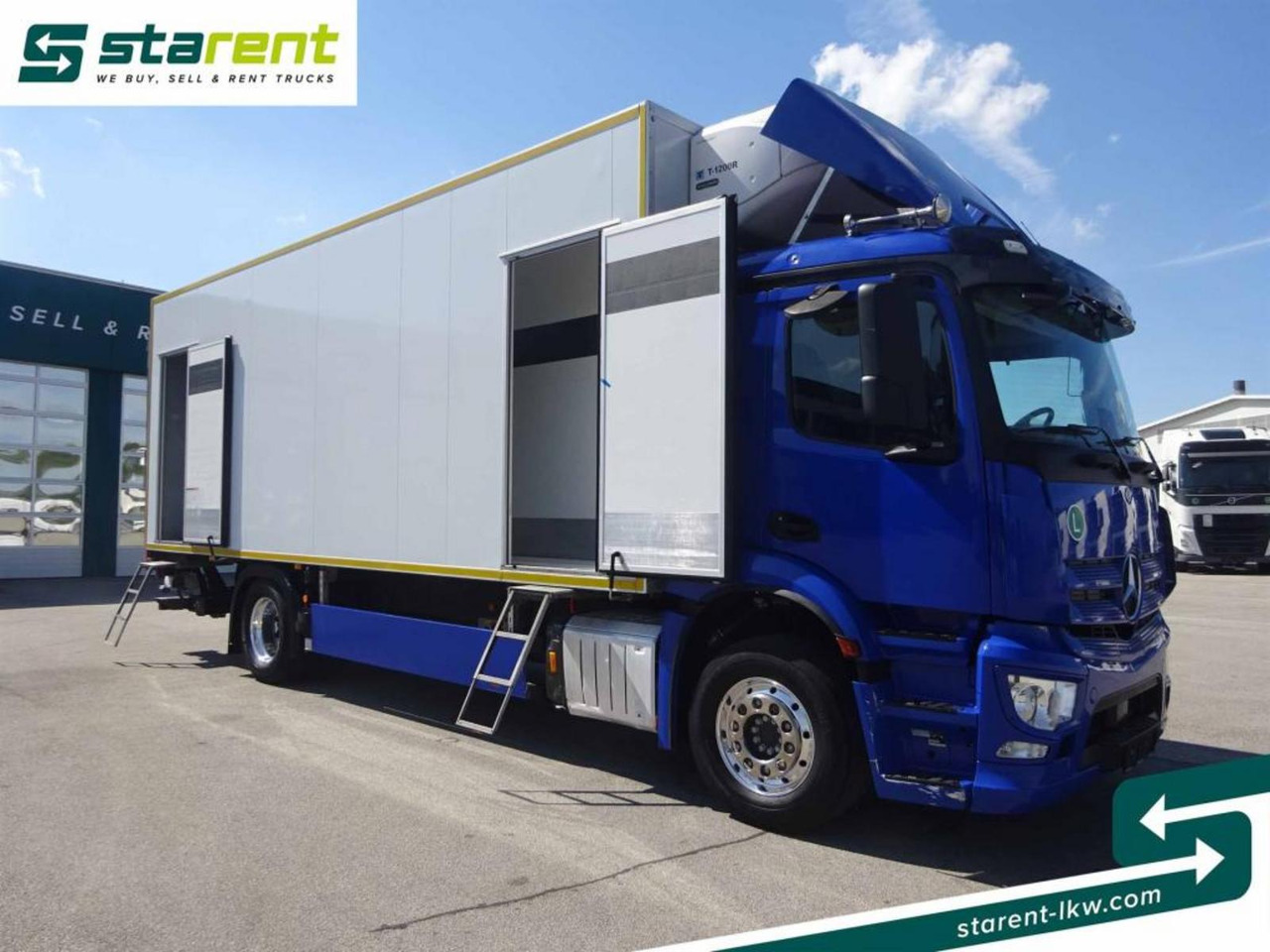 Mercedes Benz Actros 1836 ThermoKing Vollluftfederung LBW NAVI T - Camión frigorífico: foto 3 Mercedes Benz Actros 1836 ThermoKing Vollluftfederung LBW NAVI T - Camión frigorífico: foto 3