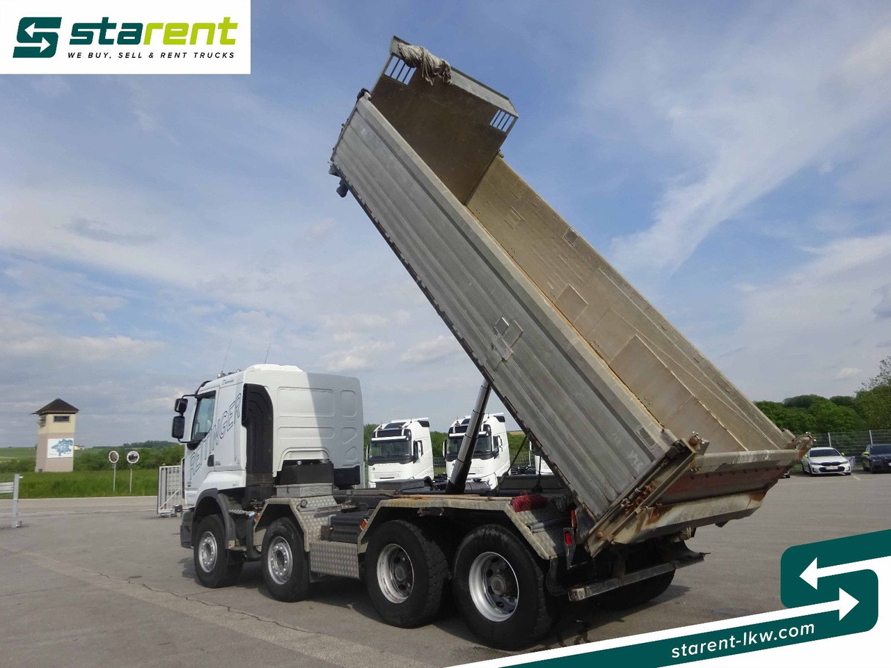Renault Premium 450 DXi, 8x4, 3 Seitenkipper, Standklima - Camión volquete: foto 5 Renault Premium 450 DXi, 8x4, 3 Seitenkipper, Standklima - Camión volquete: foto 5