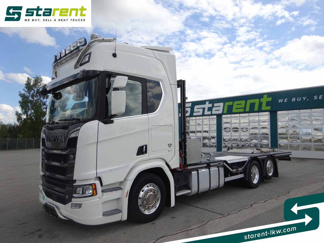 Scania R770 V8 Fahrzeugtransporter, Retarder, Seilwinde - Grua de remolque autos: foto 1 Scania R770 V8 Fahrzeugtransporter, Retarder, Seilwinde - Grua de remolque autos: foto 1