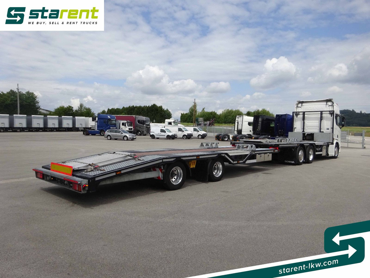 Scania R770 V8 Fahrzeugtransporter + Ziegler Anhänger - Grua de remolque autos: foto 5 Scania R770 V8 Fahrzeugtransporter + Ziegler Anhänger - Grua de remolque autos: foto 5