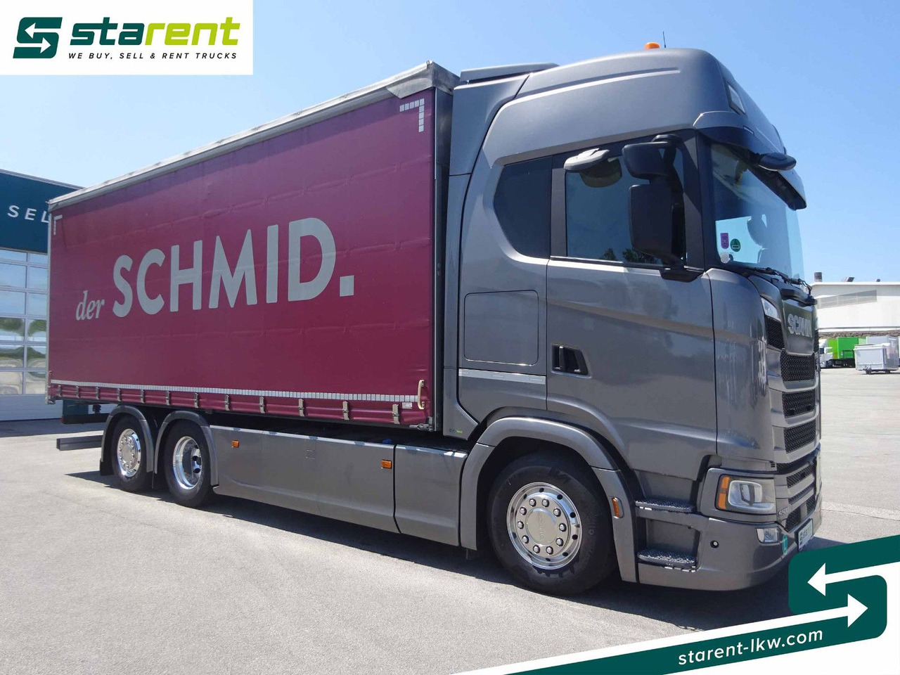 Scania S500 Planen Aufbau Schwarzmüller 6x2, Standklima - Camión lona: foto 3 Scania S500 Planen Aufbau Schwarzmüller 6x2, Standklima - Camión lona: foto 3