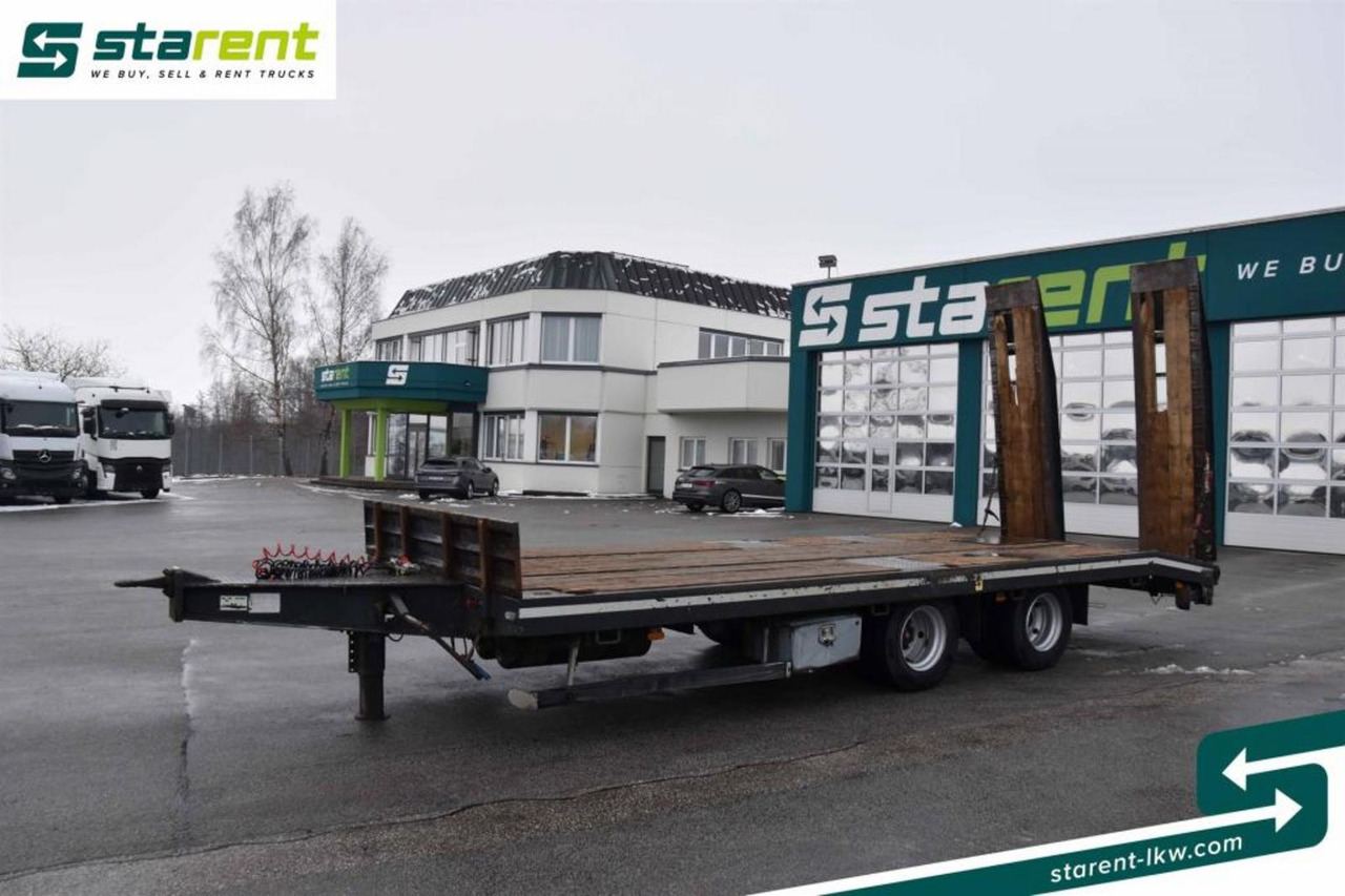 Schwarzmüller Tandemtieflader Rampen SAF Containerverriegelung - Remolque góndola rebajadas: foto 1 Schwarzmüller Tandemtieflader Rampen SAF Containerverriegelung - Remolque góndola rebajadas: foto 1
