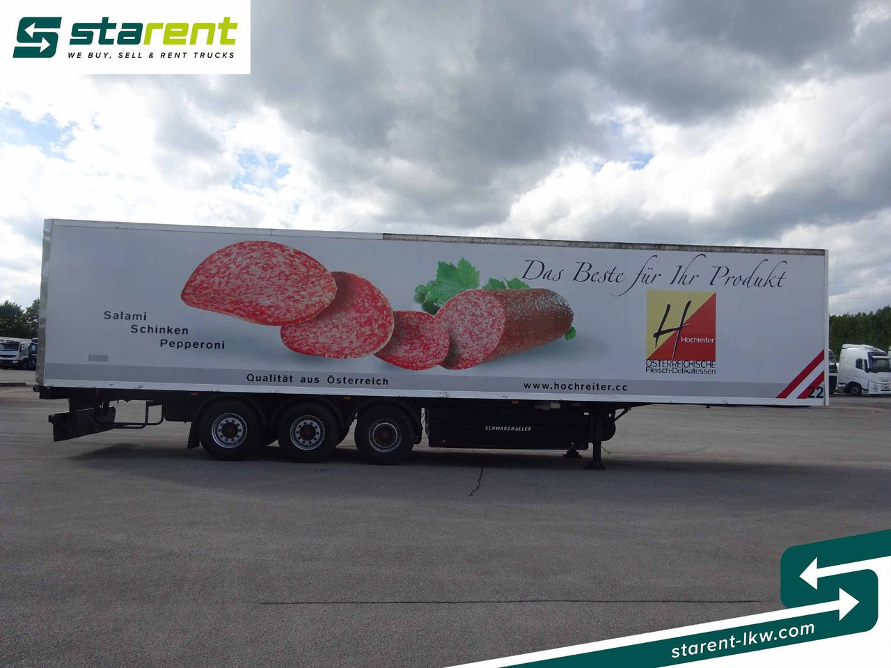 Schwarzmüller Thermotrailer, Thermo King SL400, Liftachse, SAF - Semirremolque caja cerrada: foto 4 Schwarzmüller Thermotrailer, Thermo King SL400, Liftachse, SAF - Semirremolque caja cerrada: foto 4