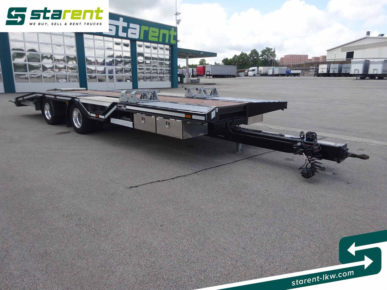 Ziegler Starrdeichselanhänger ZA20, Alufelgen - Remolque chasis: foto 3 Ziegler Starrdeichselanhänger ZA20, Alufelgen - Remolque chasis: foto 3