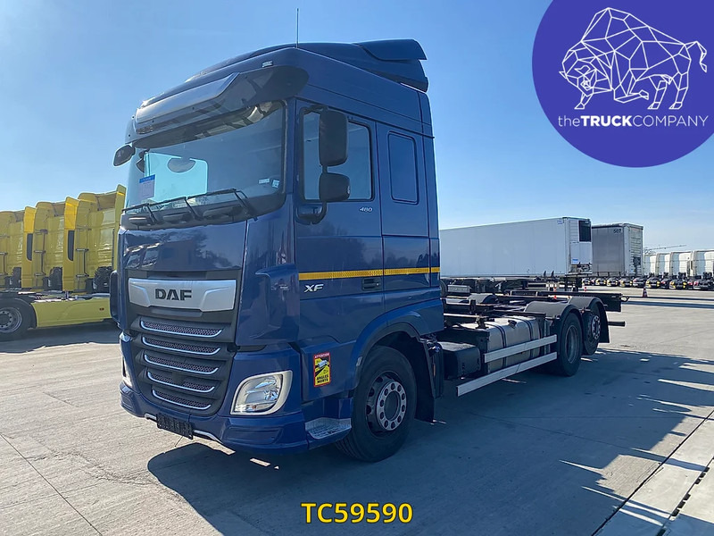 Camión portacontenedore/ Intercambiable DAF XF Euro6 480: foto 1