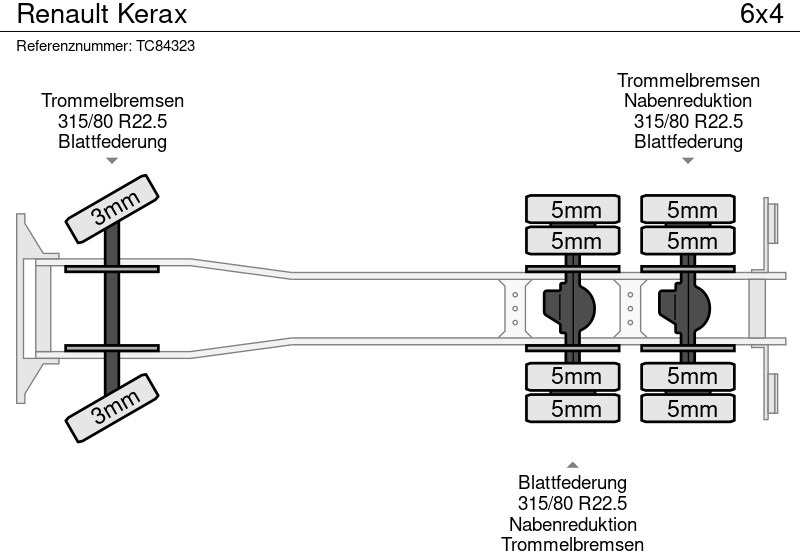 Renault Kerax - Camión portacontenedore/ Intercambiable: foto 5 Renault Kerax - Camión portacontenedore/ Intercambiable: foto 5