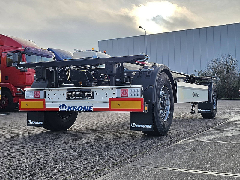 Krone AZ DB07CLNF - Remolque portacontenedore/ Intercambiable: foto 1 Krone AZ DB07CLNF - Remolque portacontenedore/ Intercambiable: foto 1