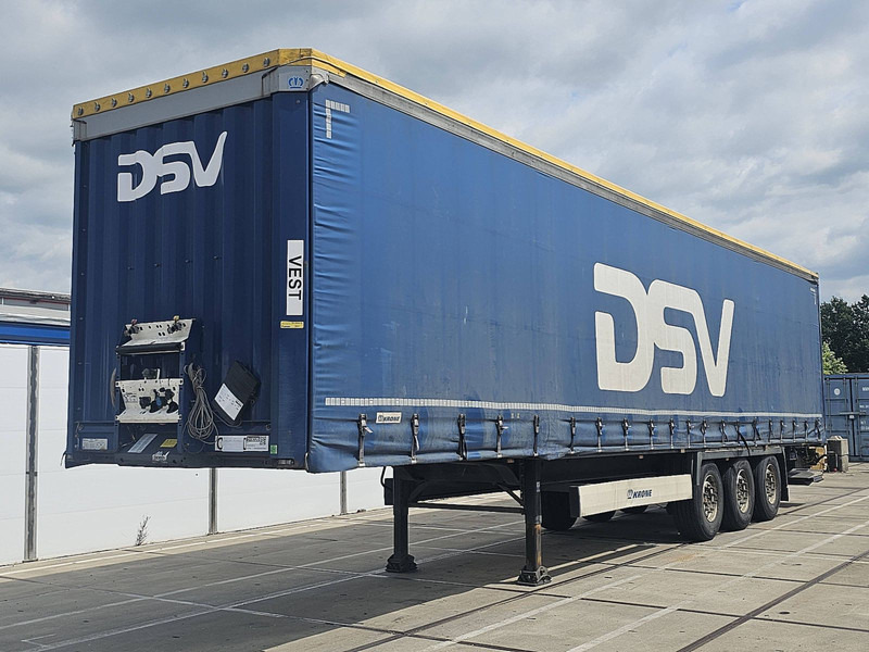 Krone SDP 02 BÄR 2 TONS TAILLIFT - Semirremolque lona: foto 1 Krone SDP 02 BÄR 2 TONS TAILLIFT - Semirremolque lona: foto 1