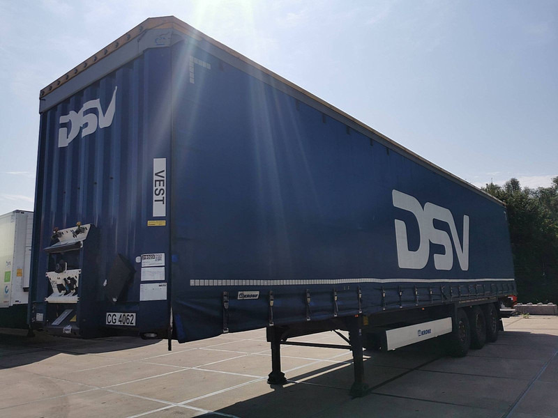 Krone SDP 02 BÄR 2 TONS TAILLIFT - Semirremolque lona: foto 1 Krone SDP 02 BÄR 2 TONS TAILLIFT - Semirremolque lona: foto 1