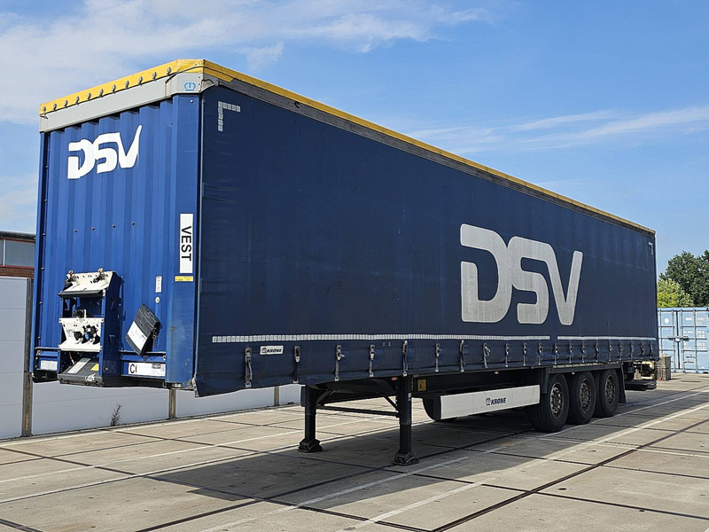 Krone SDP 02 BÄR 2 TONS TAILLIFT - Semirremolque lona: foto 1 Krone SDP 02 BÄR 2 TONS TAILLIFT - Semirremolque lona: foto 1