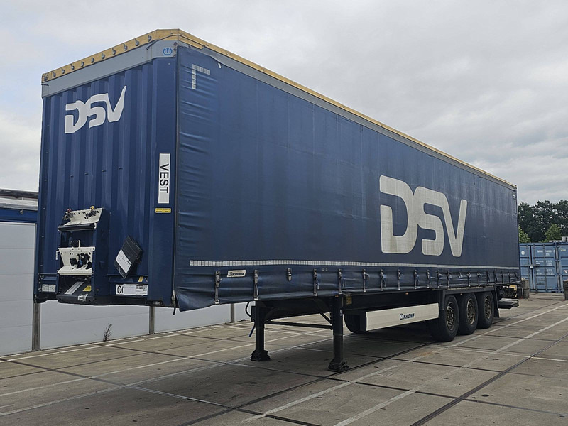 Krone SDP 02 BÄR 2 TONS TAILLIFT - Semirremolque lona: foto 1 Krone SDP 02 BÄR 2 TONS TAILLIFT - Semirremolque lona: foto 1