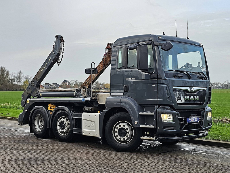 MAN 26.460 TGS MEILLER AK 16 NT - Camión portacontenedor de cadenas: foto 5 MAN 26.460 TGS MEILLER AK 16 NT - Camión portacontenedor de cadenas: foto 5