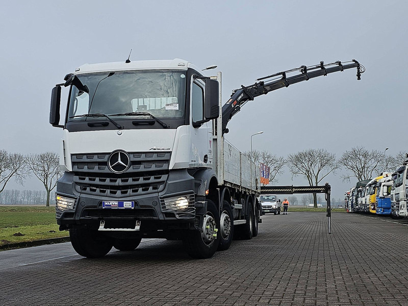 Mercedes-Benz AROCS 3240 HIAB 232ES5 - Camión caja abierta, Camión grúa: foto 1 Mercedes-Benz AROCS 3240 HIAB 232ES5 - Camión caja abierta, Camión grúa: foto 1