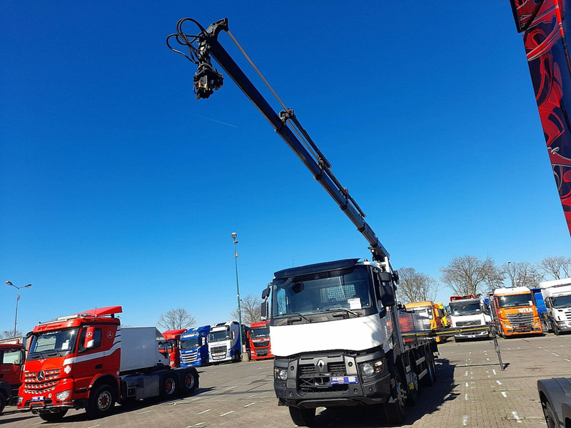 Camión caja abierta, Camión grúa Renault C 430 HIAB 228ES5: foto 19