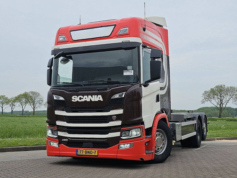 Scania G450 6X2 NB VDL HOOKLIFT - Camión multibasculante: foto 1 Scania G450 6X2 NB VDL HOOKLIFT - Camión multibasculante: foto 1