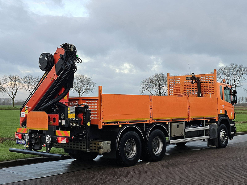 Scania P410 PK18002-4 hydr - Camión caja abierta, Camión grúa: foto 3 Scania P410 PK18002-4 hydr - Camión caja abierta, Camión grúa: foto 3