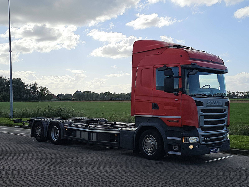 Scania R450 HL 6X2*4 RET. CROWN - Camión portacontenedore/ Intercambiable: foto 5 Scania R450 HL 6X2*4 RET. CROWN - Camión portacontenedore/ Intercambiable: foto 5