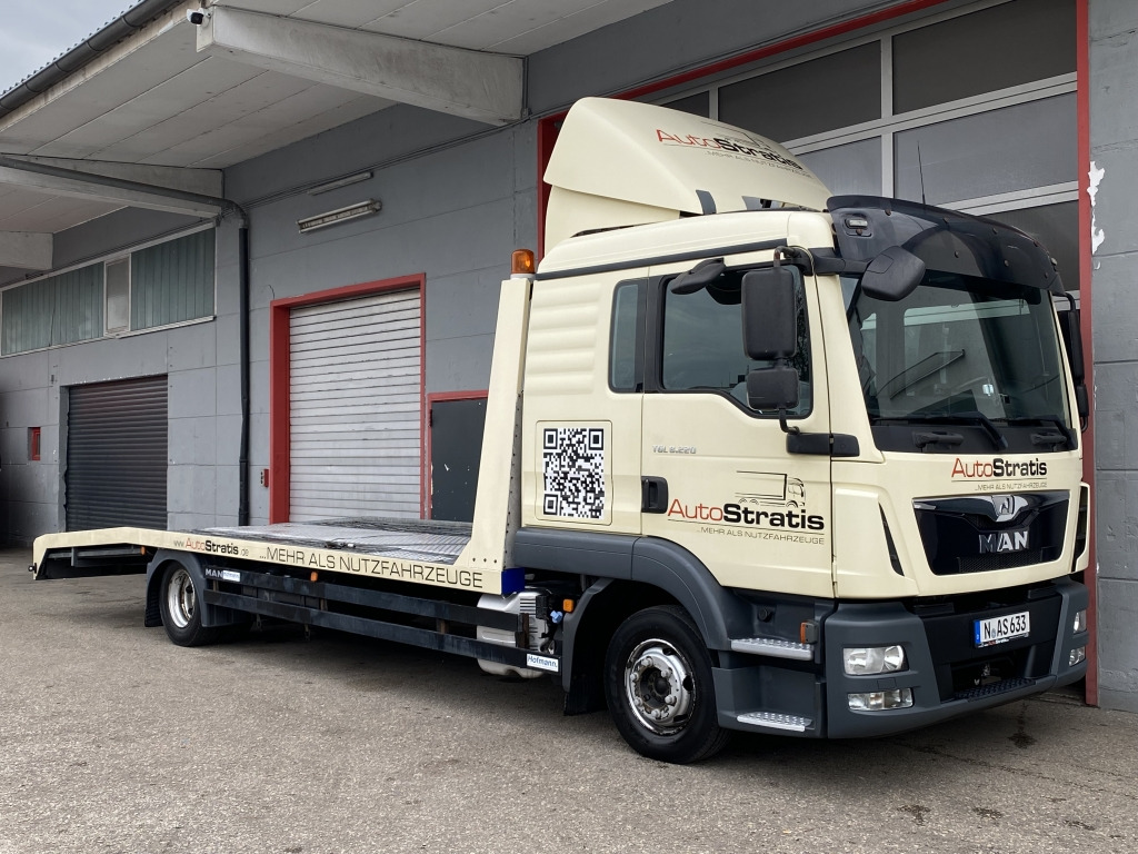 MAN TGL 8.220 Euro6 Klimaaut. NAVI AHK el.Seilwinde - Grua de remolque autos: foto 1 MAN TGL 8.220 Euro6 Klimaaut. NAVI AHK el.Seilwinde - Grua de remolque autos: foto 1