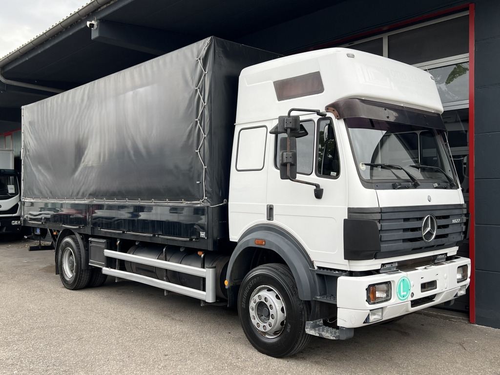 Mercedes-Benz SK 1827L Motorbremse Schlafkab Voll-Luftfederung - Camión lona: foto 1 Mercedes-Benz SK 1827L Motorbremse Schlafkab Voll-Luftfederung - Camión lona: foto 1