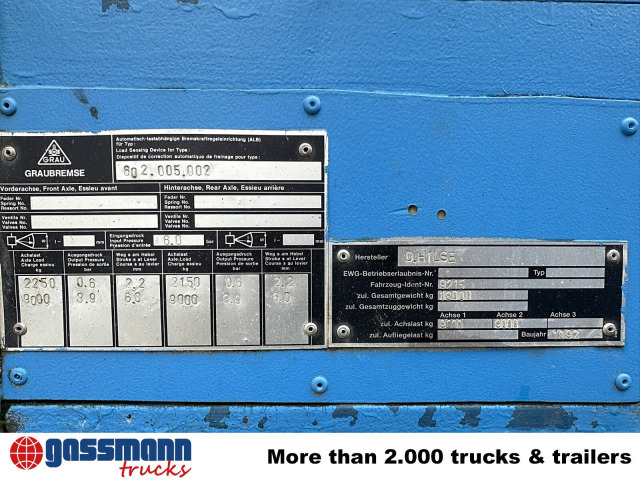 2-Achs Pritschenanhänger - Remolque caja abierta: foto 3 2-Achs Pritschenanhänger - Remolque caja abierta: foto 3