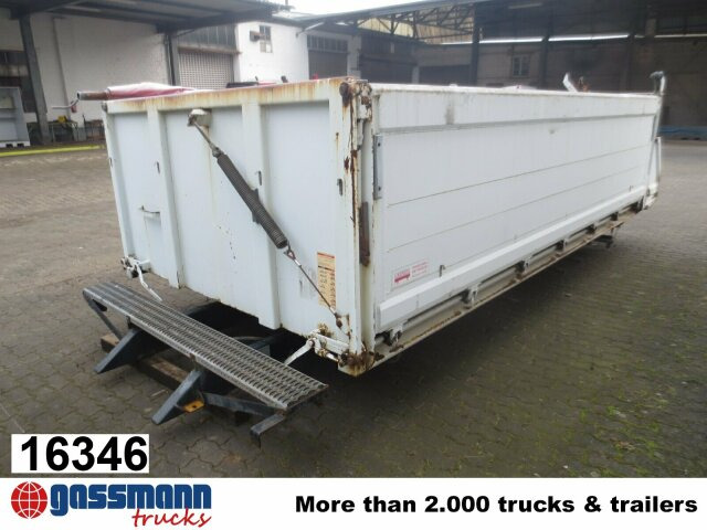 3-S-Kippbrücke, Alu Pendelbordwände und abklappbar, 13 cbm - Carrocería basculante: foto 1 3-S-Kippbrücke, Alu Pendelbordwände und abklappbar, 13 cbm - Carrocería basculante: foto 1