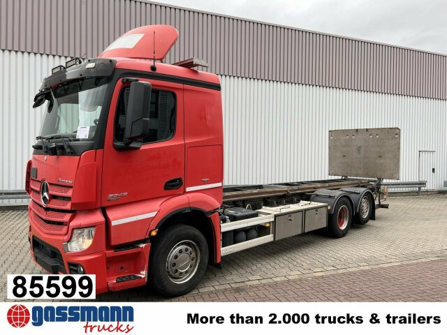 Mercedes-Benz Actros 2645 6x2, Retarder, Liftachse, AWL, Hiab - Cabeza tractora: foto 1 Mercedes-Benz Actros 2645 6x2, Retarder, Liftachse, AWL, Hiab - Cabeza tractora: foto 1